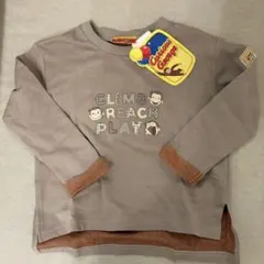 【新品未使用タグ】 おさるのジョージ 110cm トップス 薄手 トレーナー