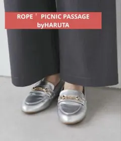 ローファー ROPE' PICNICbyHARUTA ビット付フラットローファーのサムネイル