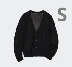 UNIQLO ライトVネックカーディガン　黒