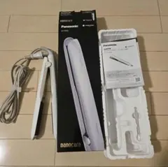 中古 Panasonic ストレートアイロン EH-HSOJ ホワイト - メルカリ