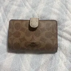 COACH 二つ折り財布 モノグラム