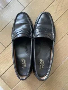 G.H.BASS WEEJUNS ペニーローファー ブラックのサムネイル