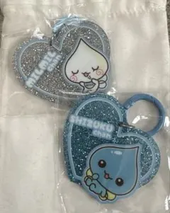 しずくちゃん みるみるちゃん ラメアクリルチャーム 가챠 2点