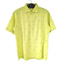 【極美品】TOUR Bブリジストンゴルフ ポロシャツ LイエローCOOLCORE