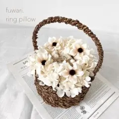 アネモネ バスケット リングピロー