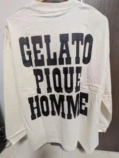GELATO PIQUE クリーム色 長袖カットソー