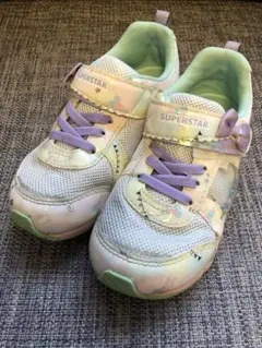 MOON STAR ムーンスター スーパースター スニーカー 白ピンク 18cm