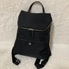 美品 アニエスベー ボヤージュ ナイロン リュック ブラック