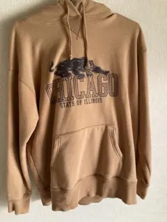【BACK NUMBER】パーカー CHICAGO ロゴ フーディー Lサイズ