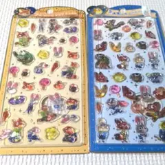 ズートピア 立体3Dシール 2枚セット