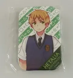 イギリス ヘタリア Axis Powers 学生風缶バッジ イギリス ヘタリア Axis Powers 学生風缶バッジ - メルカリ