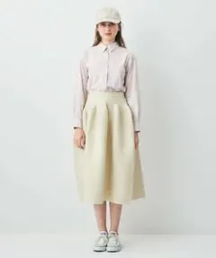 【 美品 】DEICY リブボリュームミディスカート