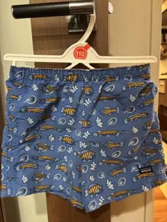 patagonia バギーズ　キッズ　ハーフパンツ　水着　海　魚　半ズボン 4T