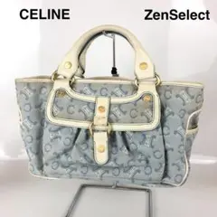 CELINE セリーヌ トリオンフ マカダム柄 ハンドバッグ レディース