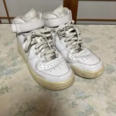 NIKE AIR FORCE 1 MID ホワイト スニーカー