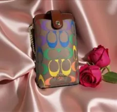 COACH スマホショルダーバッグマルチ