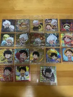 非売品ありモンキー・D・ルフィまとめ売りワンピース大海賊シールウエハース