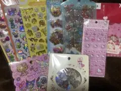 シール まとめ売り 18種類 タイルシール おはじきシール カプセルシール など