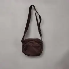 ブラウン ショルダーバッグ 2ポケット