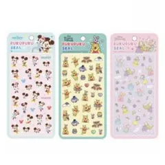 PUKUPUKUシール ミッキー＆ミニー プーさん プリンセス ぷくぷくシール