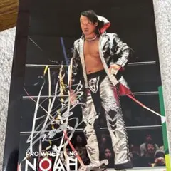 プロレスリング・ノア拳王サインポートレート プロレスリング・ノア拳王サインポートレート - メルカリ