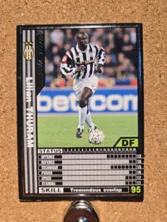 【​鉄壁の右SB】 テュラム ユヴェントス 2001-02 トレーディングカード