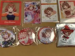 学マス 花海佑芽 缶バッジ カード類 まとめ売り