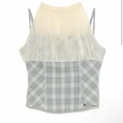 andmary Ami check tops ice blue - メルカリ