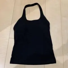 エアリズムコットンオープンバックホルターブラトップ