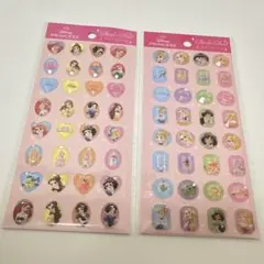 ディズニープリンセス ストーンシール　立体シール