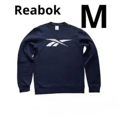 Reebok ネイビー クルーネック トレーナーのサムネイル