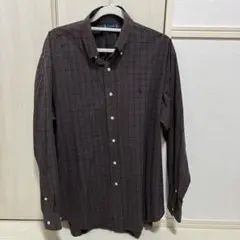 ラルフローレン ブレイク BLAKE ボタンダウン ヴィンテージ 長袖シャツ L