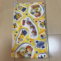 ミニオン　生地　プリント　イエロー　手芸　手作り　ハンドメイド　入園　入学準備