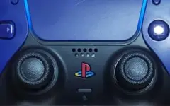 PS5コントローラー　電源　PSボタン　カラータイプ