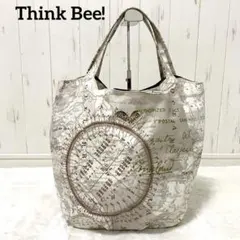 極美品 Think Bee! シンクビー トートバッグ PVC 古代地図のサムネイル