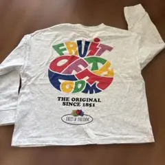 ❣️FRUIT OF THE LOOM❣️長袖Tシャツ❣️130のサムネイル