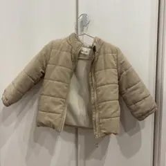 RAT-A-TATR ベージュ キルティングアウター 80