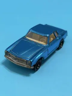 コーギー メルセデス メタリックブルー ミニカー トミカサイズ 当時物のサムネイル
