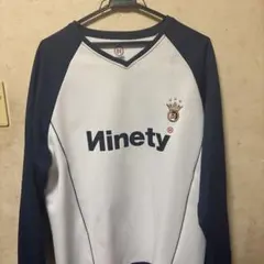 9090 King Emblem Game LS Tee "White"