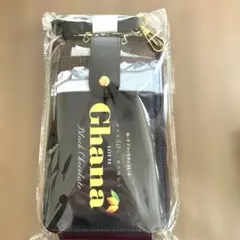 ガーナ チャーム付きスマホショルダーポーチ ブラック モーリーファンタジー限定