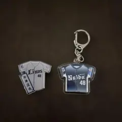 埼玉西武ライオンズ　今井達也　キーホルダー　ピンバッジ