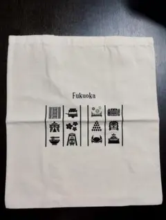 新品未使用 Fukuoka イラスト トートバッグ 福岡