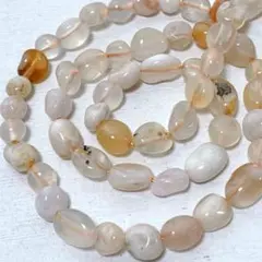 bi140/SALE！天然石◇チェリーアゲート　タンブル　1連