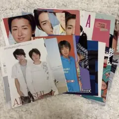 【嵐】雑誌 ピンナップ17枚セット