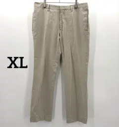 ユナイテッドアローズ チノパンベージュ XL カジュアル 50 大きめ 春夏