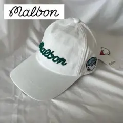 신품 골프 모자 malbon 모자 말본 화이트