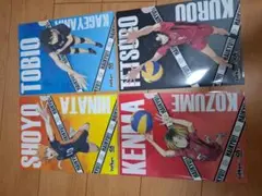 ハイキュー!! 　くら寿司コラボ　クリアファイル　コンプリートセット