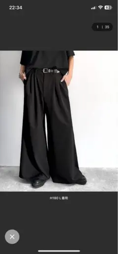 Classical Origin 3タックスーパーワイドボリュームスラックス S