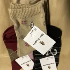 Hush Puppies ソックス3組