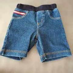 hakka デニムブルー ショートパンツ 80　美品のサムネイル
